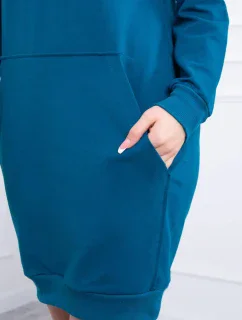 Mořské šaty s kapucí