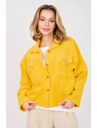 hřejivá kordová bunda model 224982 Rue Paris