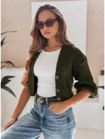 Dámský svetr NUTI zelený FashionStreet MY1672