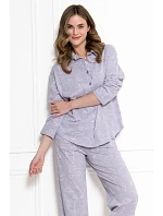Pyžamo Leveza 1784 Marcelina, dlouhé rukávy, velikosti S–XL, rozepínací Pyžamo Leveza 1784 Marcelina, dlouhé rukávy, velikosti S–XL, rozepínací