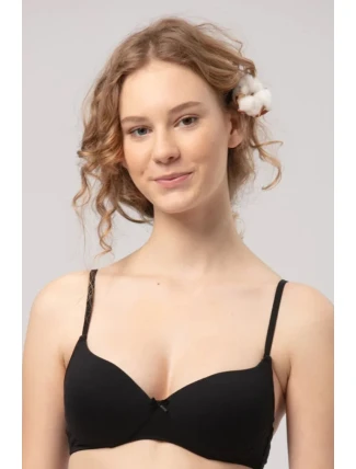 TEENAGERSKÁ PODPRSENKA TBM 120 ČERNÁ TEENAGERSKÁ PODPRSENKA TBM 120 ČERNÁ