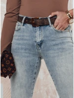 Dámské džínové kalhoty CURVEON push up blue FashionStreet UY2309