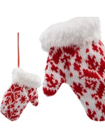 DÁRKOVÁ VISAČKA 12CM BÍLÁ