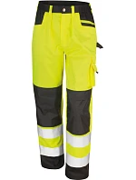 Result R 327X Bezpečnostní cargo kalhoty 30.327X fluorescent yellow Result R 327X Bezpečnostní cargo kalhoty 30.327X fluorescent yellow