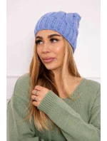 Fleecová čepice Iwona K221 modrá Fleecová čepice Iwona K221 modrá