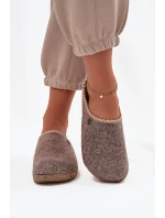 Domácí Obuv Dámské Pantofle Inblu ED000031 Béžové