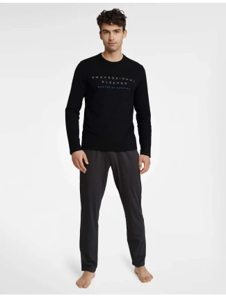 Pyžamo Insure 40963-99X Black/Dark Grey - Henderson Pyžamo Insure 40963-99X Black/Dark Grey - Henderson