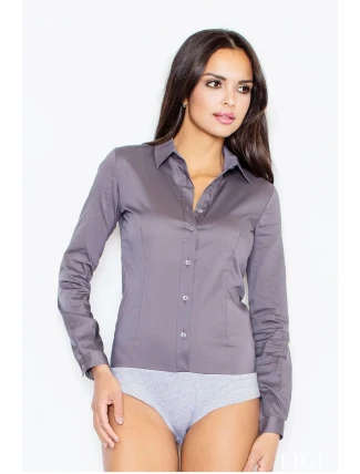 Dámské body M315 šedé - Figl Dámské body M315 šedé - Figl