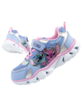 Leomil Stitch dětská sportovní obuv tenisky lehké suchý zip LED