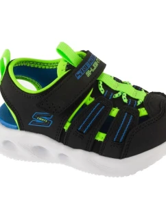 Skechers S-Lights: Sandály Sola Glow - Hyper-Coast 407033N-BKLM Black 22