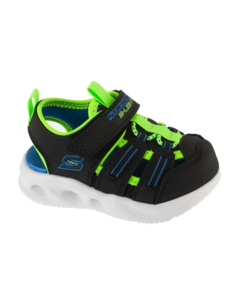 Skechers S-Lights: Sandály Sola Glow - Hyper-Coast 407033N-BKLM Black 22 Skechers S-Lights: Sandály Sola Glow - Hyper-Coast 407033N-BKLM Black 22