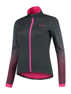 Rogelli dámská zimní bunda VIVID šedo-růžová S