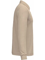 Kariban K 243 Pánské piqué polo s dlouhým rukávem 20.K243 light sand Kariban K 243 Pánské piqué polo s dlouhým rukávem 20.K243 light sand