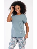 Dámské pyžamo kapri Francesca Dámské pyžamo kapri Francesca