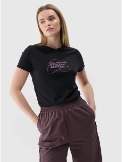 Dámské tričko s potiskem 4F 4FRSS24TTSHF2499-20S