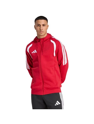 Pánská mikina adidas Tiro 26 League Sweat Full Zip Hoodie červená KF9106 pánské oblečení