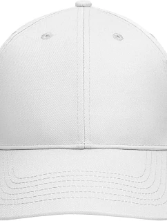 Daiber MB 6249 6 panelová kšiltovka z bio bavlny 03.6249 white