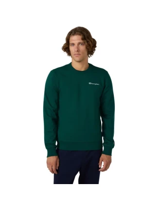 Pánská mikina Champion Crewneck Sweatshirt green 221792 GS584 pánské Pánská mikina Champion Crewneck Sweatshirt green 221792 GS584 pánské