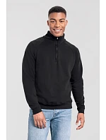 Fruit of the Loom Iconic Premium Zip Neck Sweat Těžká mikina s 1/4 zipem 16.2288 black Fruit of the Loom Iconic Premium Zip Neck Sweat Těžká mikina s 1/4 zipem 16.2288 black