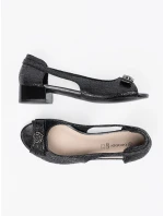 Výborné  polobotky hnědé dámské Obcas