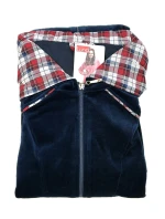 Dámský župan Luna 389 Velour 3XL Z24 Dámský župan Luna 389 Velour 3XL Z24