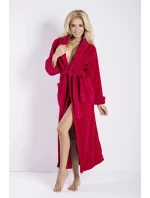 Dámský župan Eliza long wine - DKAREN Dámský župan Eliza long wine - DKAREN