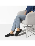 Birkenstock Zermatt Cozy Home Anthracite vlněné plstěné pantofle regular wide (1014938)