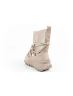 Lee Cooper dámská sportovní obuv zimní trekingová zateplená béžová přírodní kůže dámské