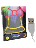 FIGURKA NEONOVÉ ZVONOVÉ LAMPY