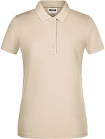 Daiber 8009 Dámské piqué polo z bio bavlny 02.8009 stone