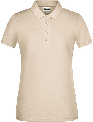 Daiber 8009 Dámské piqué polo z bio bavlny 02.8009 stone