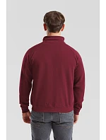 Fruit of the Loom Classic Zip-Neck Sweat Mikina s 1/4 zipem 16.2114 heather grey