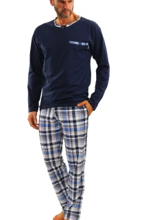 PÁNSKÉ PYŽAMO JASIEK S DLOUHÝM RUKÁVEM 2188/17