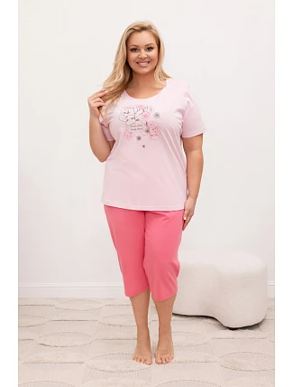 DÁMSKÉ PYŽAMO 4007 VELKÉ L/26