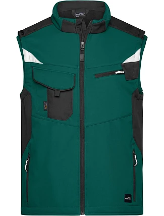 Daiber JN 845 Pracovní vesta - Strong 02.0845 dark green/black Daiber JN 845 Pracovní vesta - Strong 02.0845 dark green/black