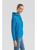 Fruit of the Loom Classic Lady-Fit Hooded Sweat Dámská mikina s kapucí 16.2038 dark heather grey Fruit of the Loom Classic Lady-Fit Hooded Sweat Dámská mikina s kapucí 16.2038 dark heather grey