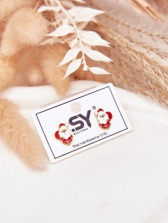 Náušnice Mikuláši ze chirurgické oceli