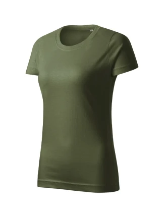 Basic Free tričko dámské khaki Basic Free tričko dámské khaki