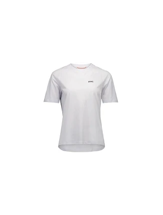 Cyklistické tričko POC W's Motion Air S/S Jersey, bílé