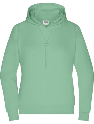Daiber 8033 Dámská mikina s kapucí "Lounge" 02.8033 jade green
