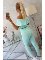 Sada s volánky máta Sada s volánky máta