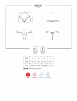 Krásný set 838 - SET black - Obsessive Krásný set 838 - SET black - Obsessive