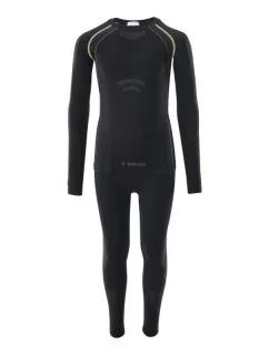 Dětské termoprádlo 1rap Jr 92800402064 černo-růžové - Brugi