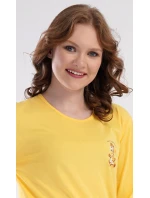 Dámské pyžamo dlouhé Žirafy