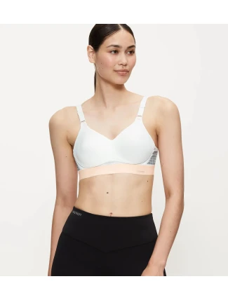 Dámská sportovní podprsenka Triaction Hybrid Lite P EX - WHITE - bílá 0003 - TRIUMPH