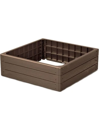 BASE WOOD GARDEN ROCK 4 ELEMENTS RUSTIC BRICKS dětské