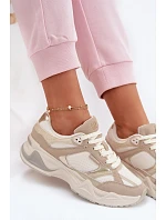 Dámské tenisky na platformě GAP MARATHON GPW6154923895 Béžové