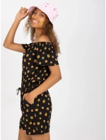 Kombinéza D73781M62266KA černá a žlutá Kombinéza D73781M62266KA černá a žlutá