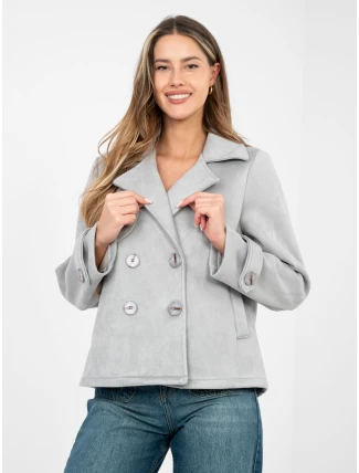 Bunda IT KR 97335.04 světle šedá Bunda IT KR 97335.04 světle šedá