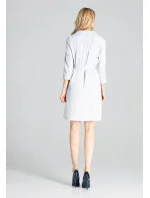 Dámské šaty M680 šedé - Figl Dámské šaty M680 šedé - Figl